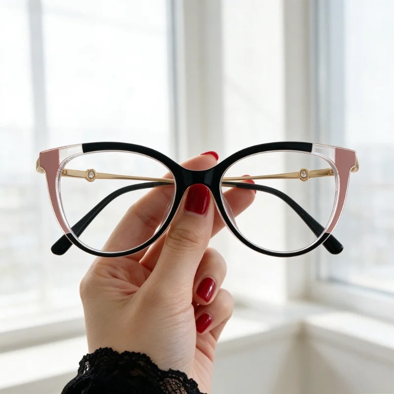 Pearl Heart-Shaped Cat-Eye Gla - Women'S Fashion Glasses Non Prescription review and price