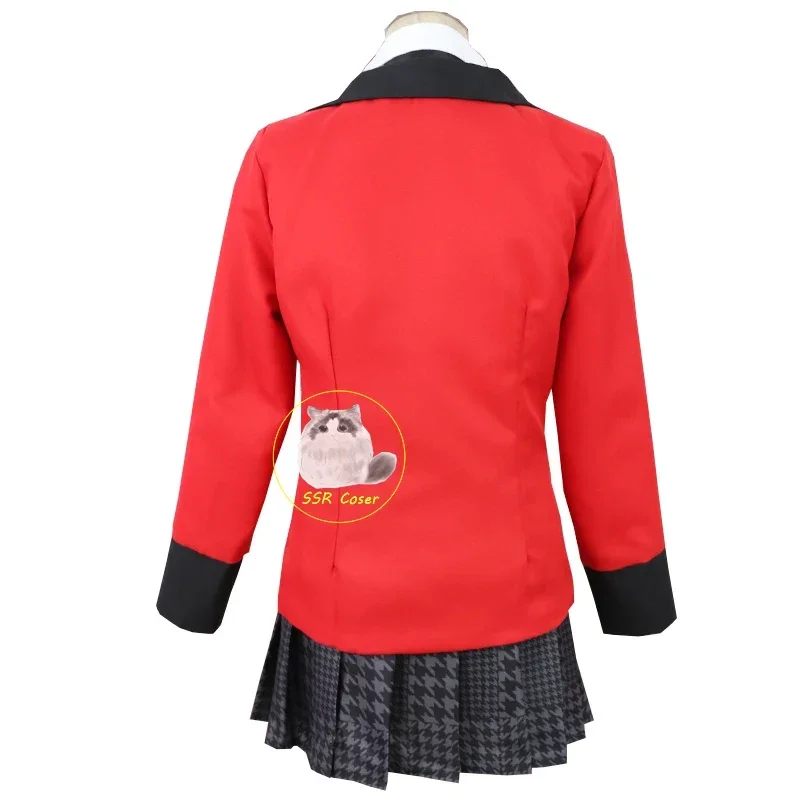 Anime Jabami Yumeko Cosplay Co - Pleated Skirt Women review and price