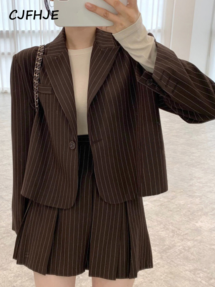 CJFHJE Fashion Stripe Blazer W - Women'S Fashion Blazer review and price