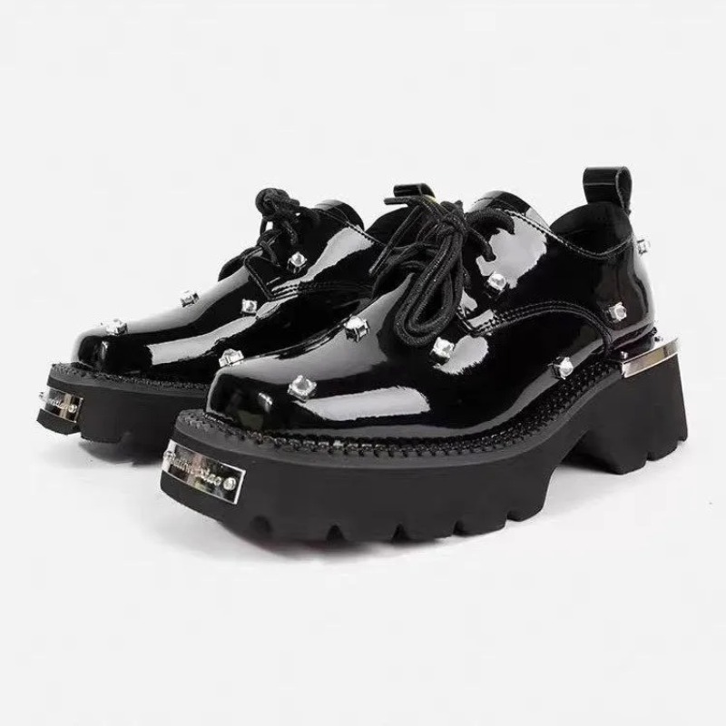 Women Loafers Crystal Platform - Women Fashion Trend 2025 review and price