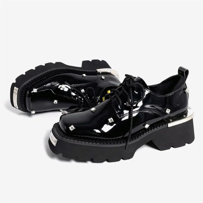 Women Loafers Crystal Platform - Women Fashion Trend 2025 review and price