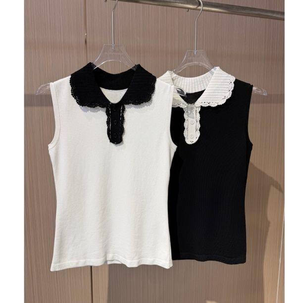 Women Lapel Knit Golf Vest 202 - Women'S Fashion Vest Tops review and price