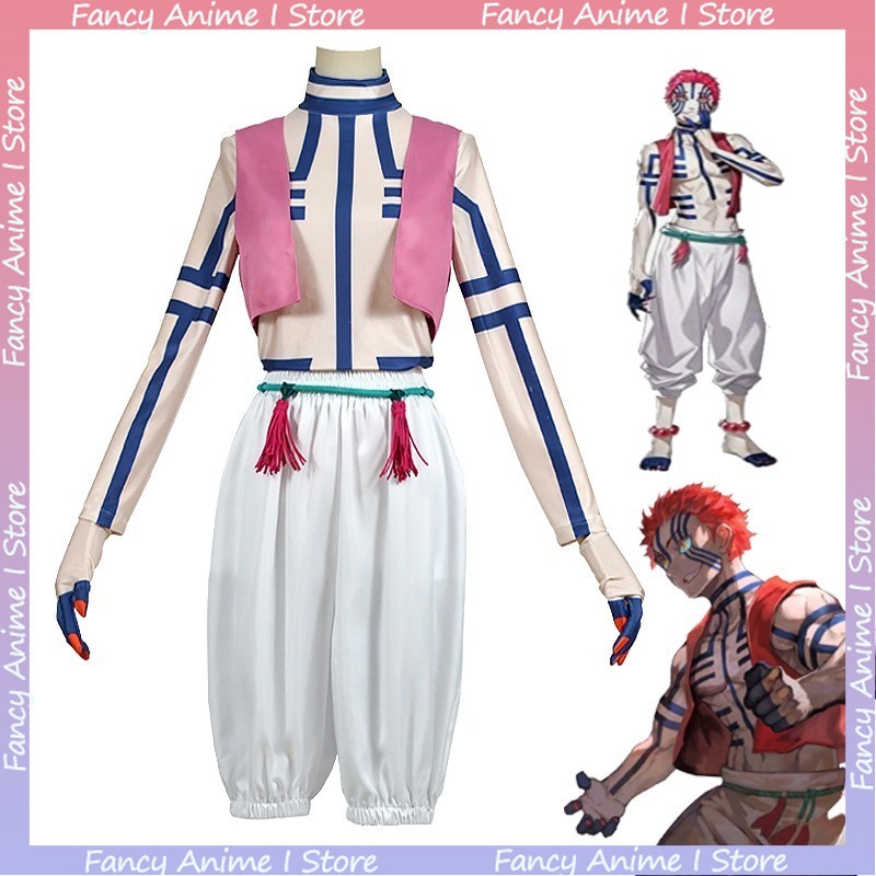 Anime Akaza Copsplay Costume H - Women'S Fashion Vest Tops review and price