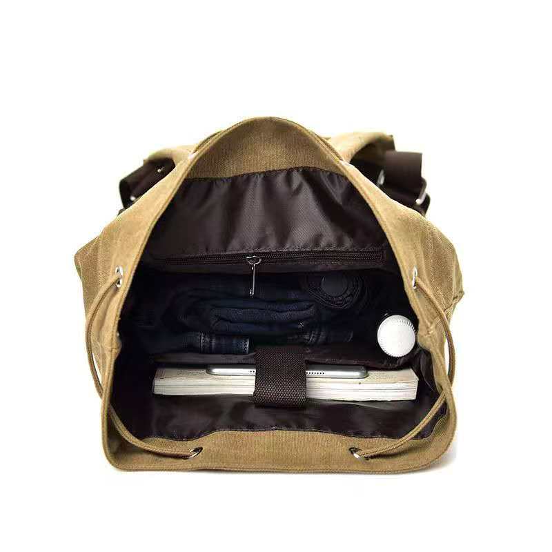 2026 Canvas backpack with dual - Women And Men Fashion review and price