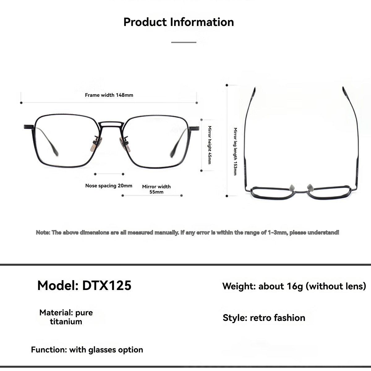 FYTOOMetal Frame Plain Eyeglas - Women'S Fashion Glasses Non Prescription review and price