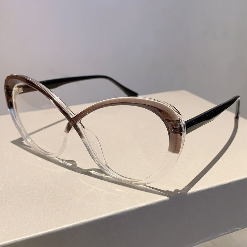 KAMMPT Oversized Oval Eyeglass - Women'S Fashion Glasses Non Prescription review and price