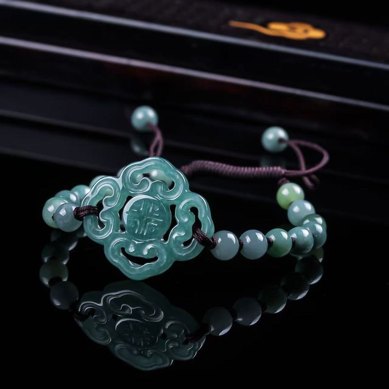 Natural Jadeite A-grade Bracel - Women And Men Fashion review and price