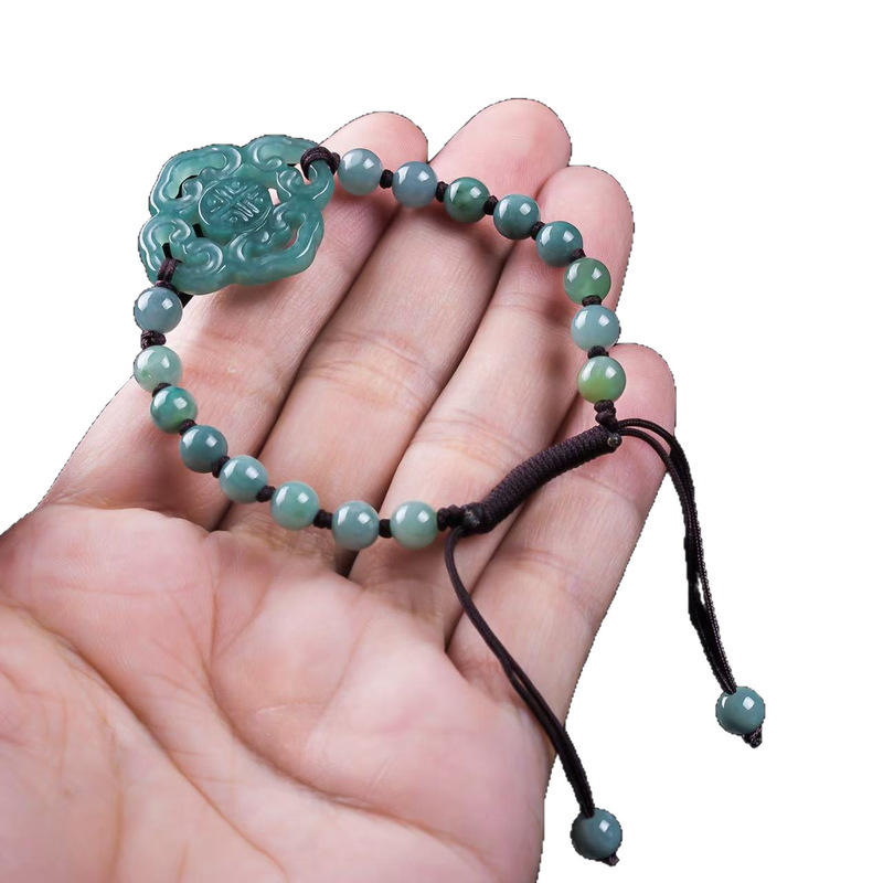 Natural Jadeite A-grade Bracel - Women And Men Fashion review and price