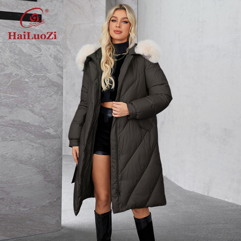 HaiLuoZi 2024 Women's Winter P - Women'S Fashion Parka review and price