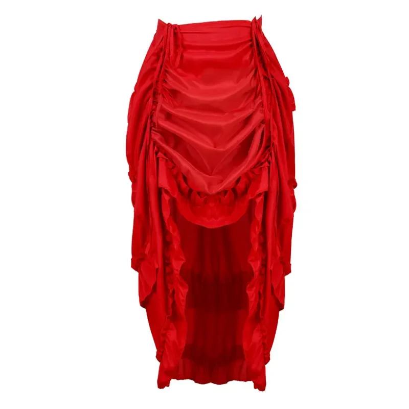 Steampunk Gothic Corset With S - Pleated Skirt Women review and price