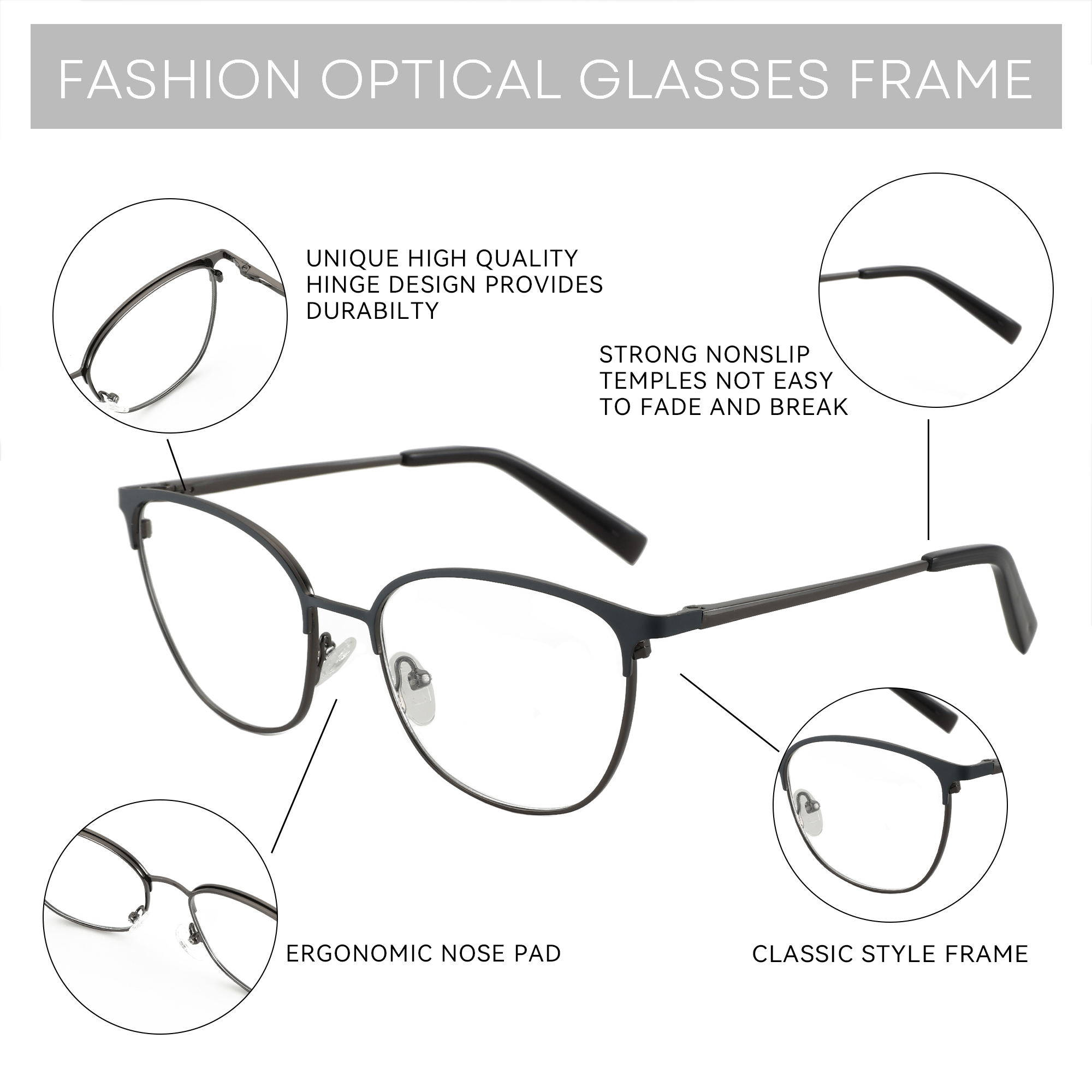 ZENOTTIC Fashion Square Optica - Women'S Fashion Glasses Non Prescription review and price