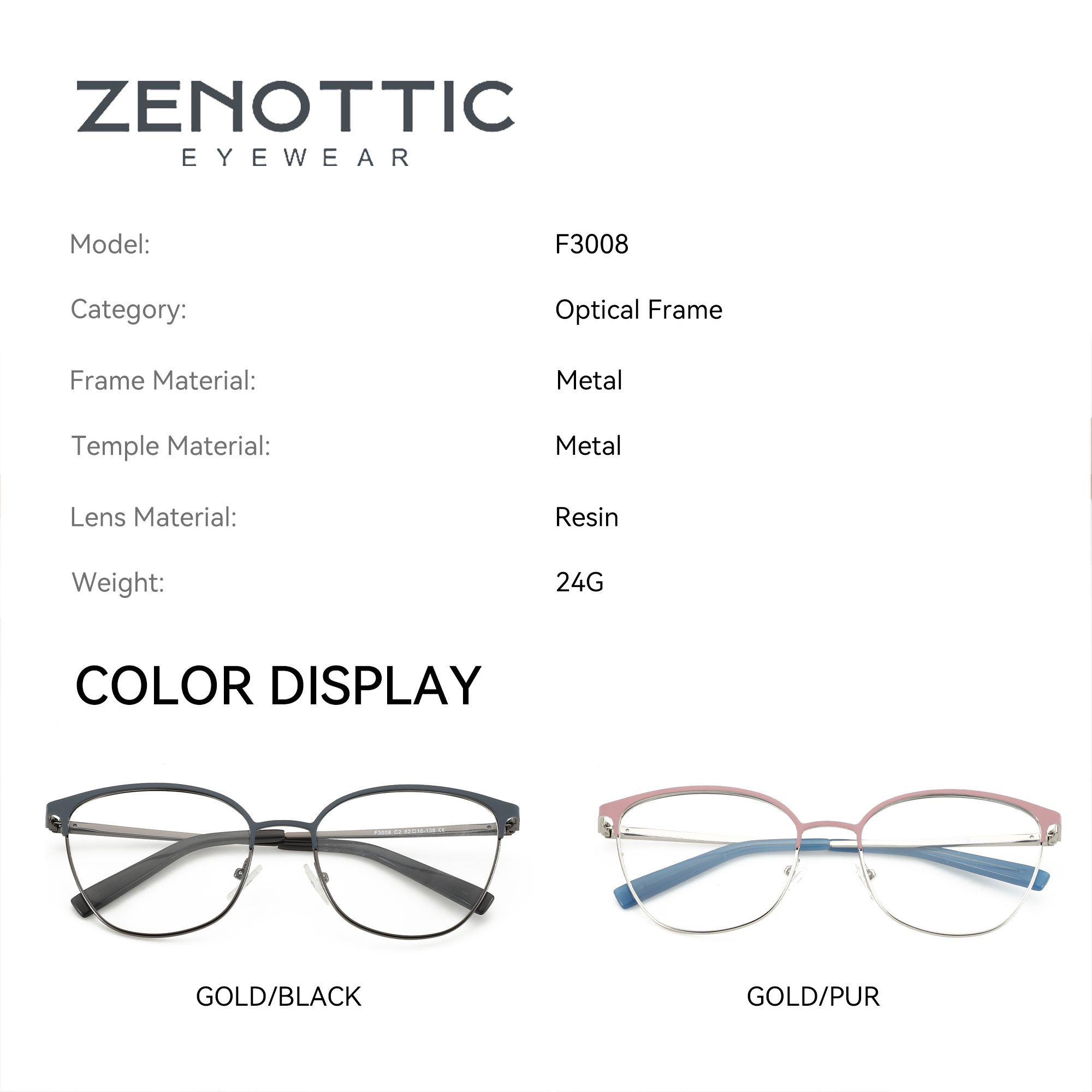 ZENOTTIC Fashion Square Optica - Women'S Fashion Glasses Non Prescription review and price
