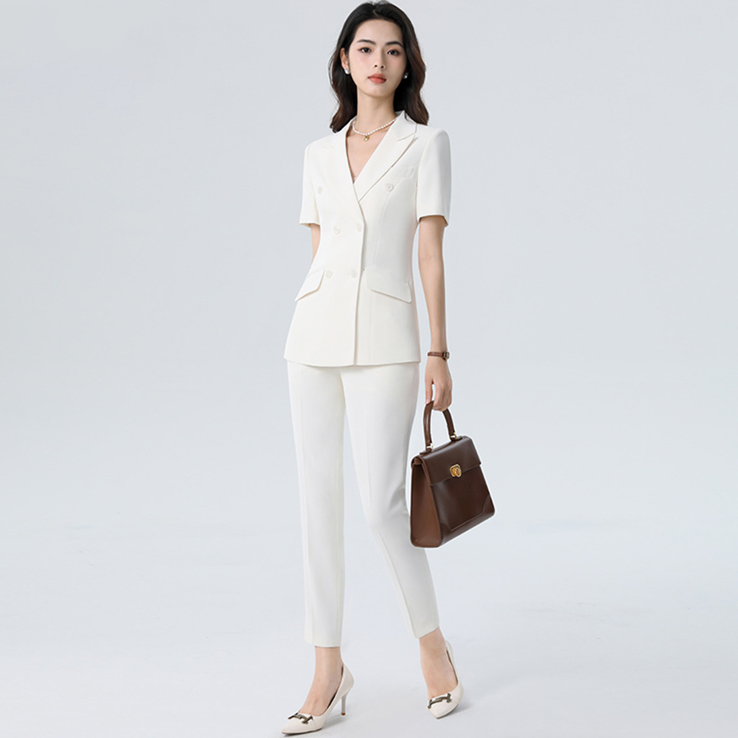 Allingentle White Women's Suit - Women'S Fashion Blazer review and price