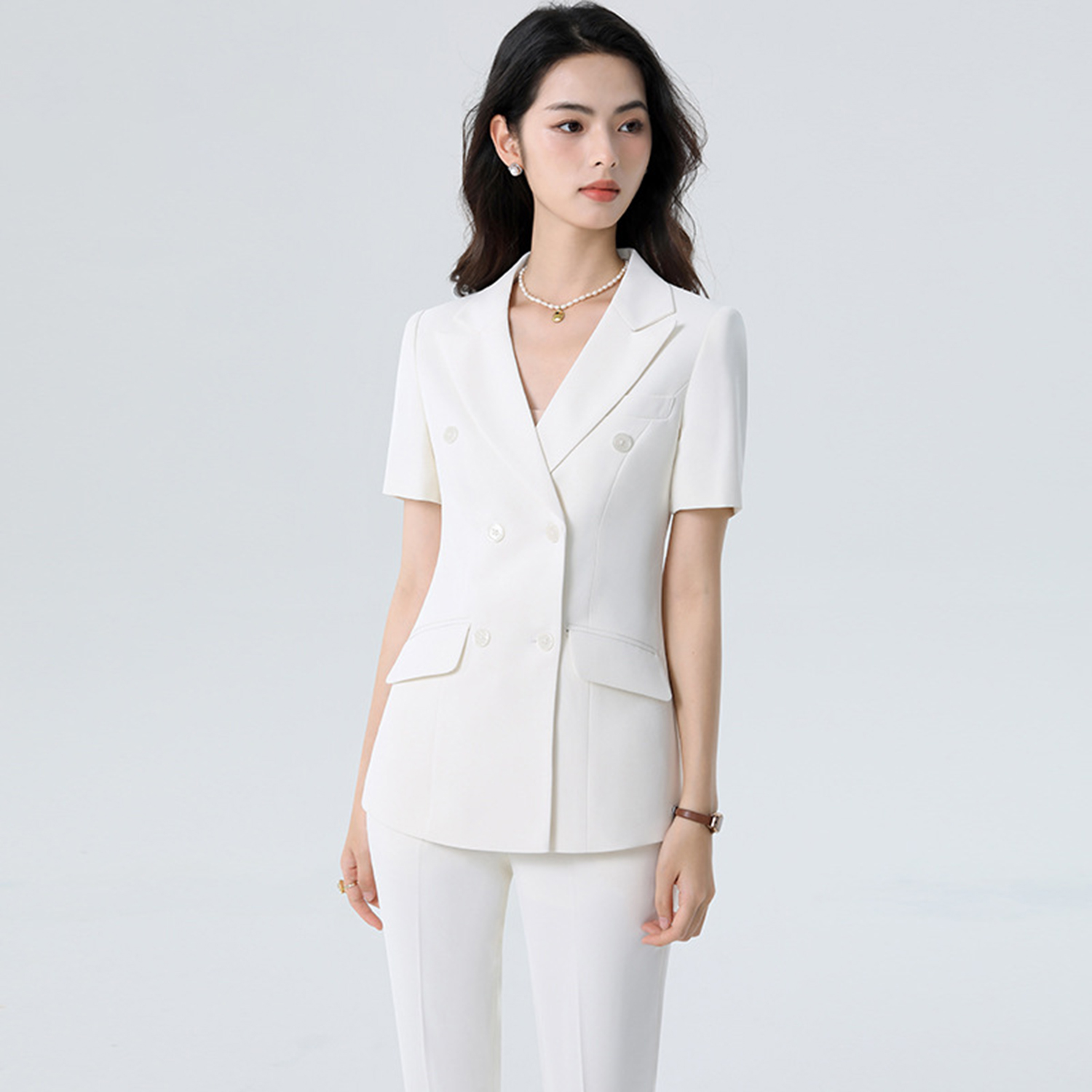 Allingentle White Women's Suit - Women'S Fashion Blazer review and price