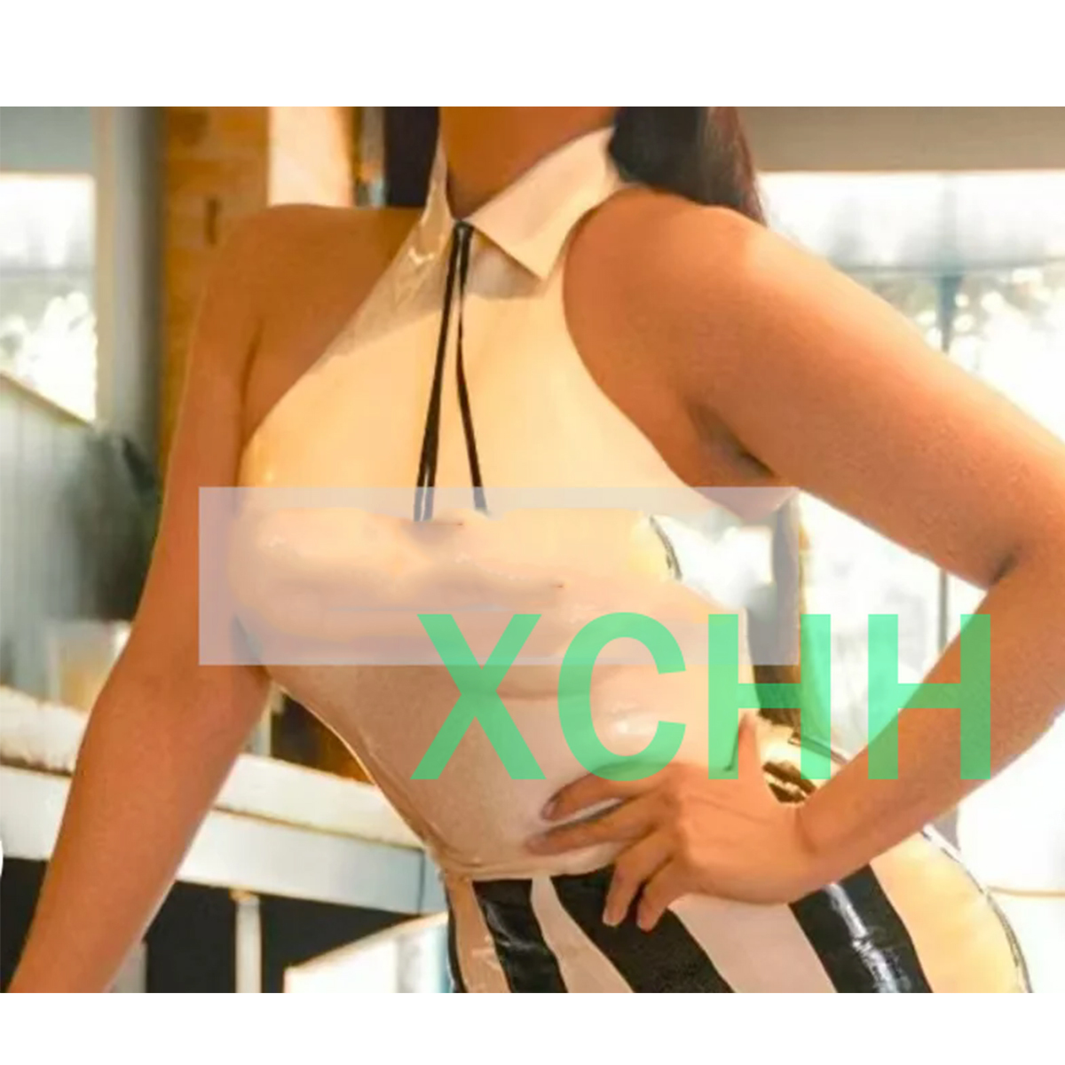 Natural Latex Sexy Women Colla - Women'S Fashion Vest Tops review and price