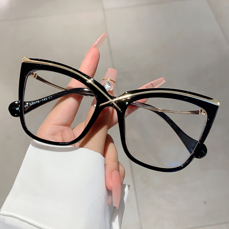 KAMMPT Oversized Cat Eye Eyegl - Women'S Fashion Glasses Non Prescription review and price