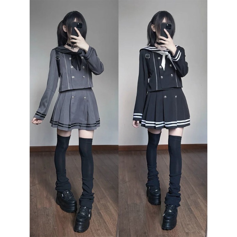Japanese Subculture Retro Cosp - Pleated Skirt Women review and price