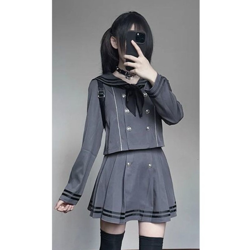 Japanese Subculture Retro Cosp - Pleated Skirt Women review and price
