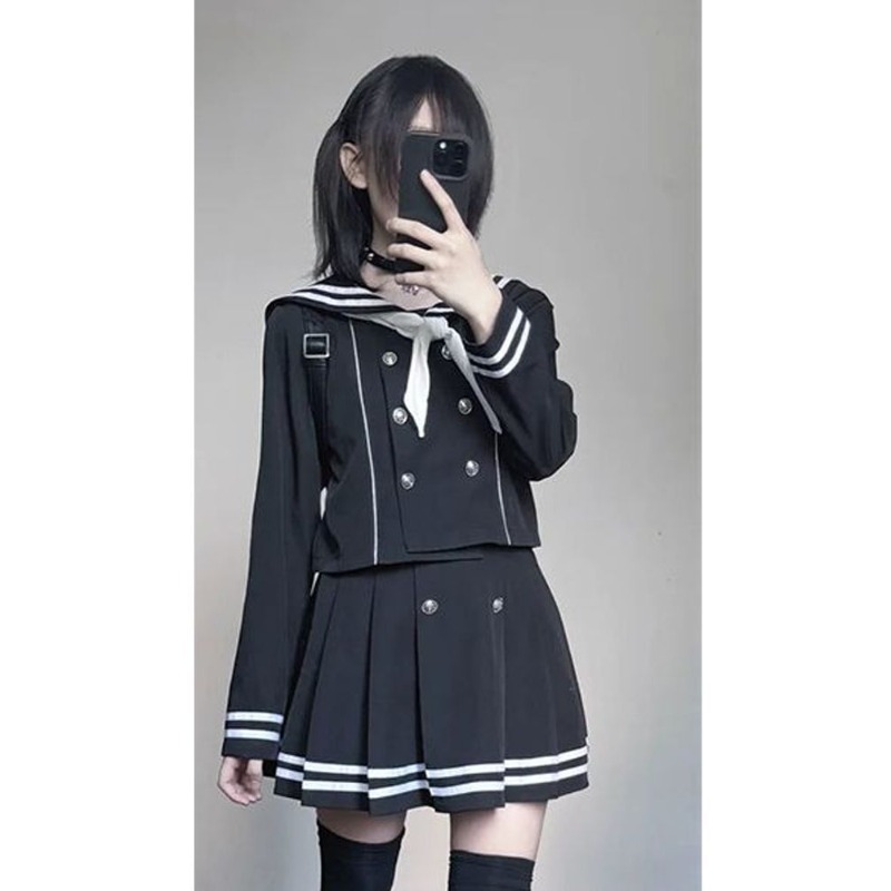 Japanese Subculture Retro Cosp - Pleated Skirt Women review and price